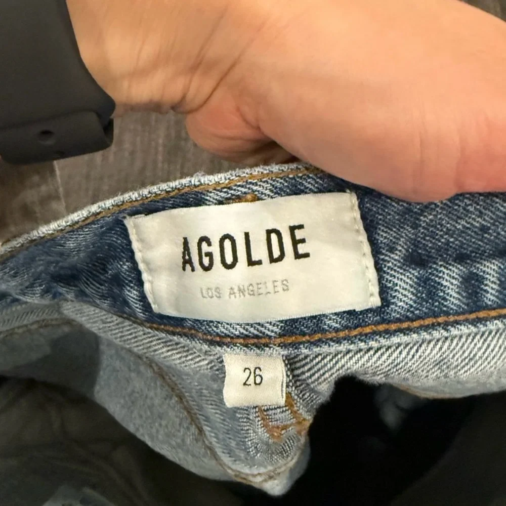 Agolde 90’s Pinch waist in color Navigate - Picture 5 of 9